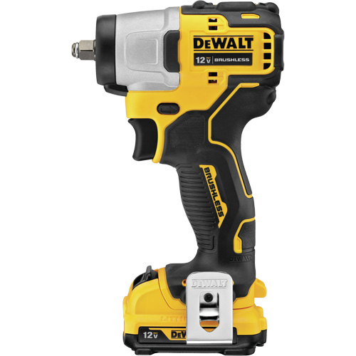 Ensemble de cl&eacute; &agrave; choc avec moteur sans balai Xtreme, 12 V, Mandrin 3/8" Rock Safety Industrial Ltd