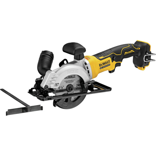 Scie circulaire avec moteur sans balai Atomic (outil seulement), 4-1/2", 20 V Rock Safety Industrial Ltd