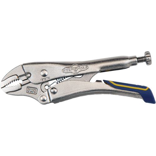 Pince-&eacute;tau avec coupe-fil Fast Release, Longueur 5", M&acirc;choire courb&eacute;e Rock Safety Industrial Ltd
