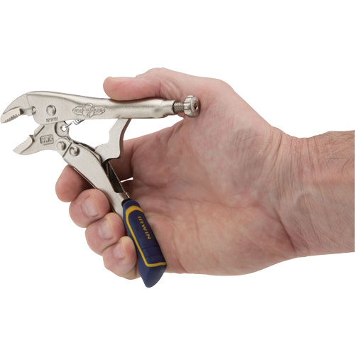 Pince-&eacute;tau avec coupe-fil Fast Release, Longueur 5", M&acirc;choire courb&eacute;e Rock Safety Industrial Ltd