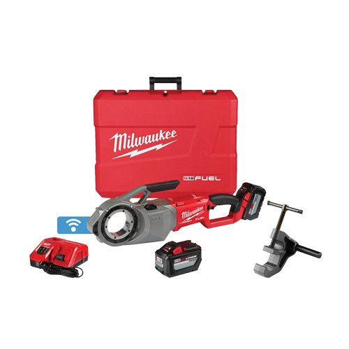 Trousse de cintreuses &agrave; tuyaux M18 Fuel, 41 tr/min, Filetage de la tige 1/8" - 2" Rock Safety Industrial Ltd