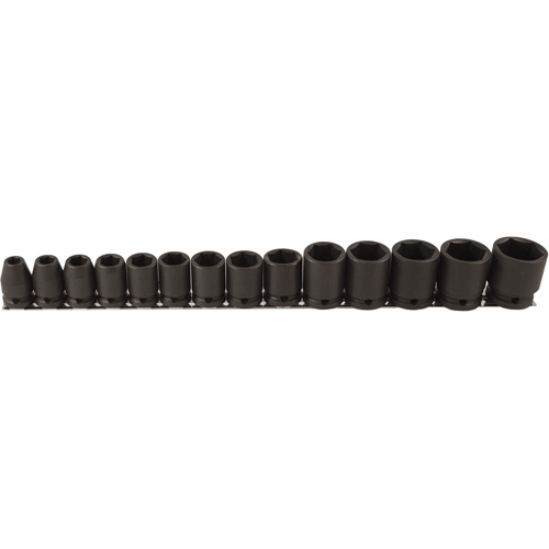 Jeu de douilles, 14 Mcx, Chocs, Prise de 1/2" Rock Safety Industrial Ltd