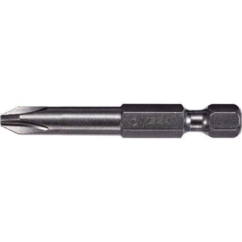 Embout pour outil &eacute;lectrique, Phillips, Embout #2, Prise 1/4", Longueur 2-3/4" Rock Safety Industrial Ltd