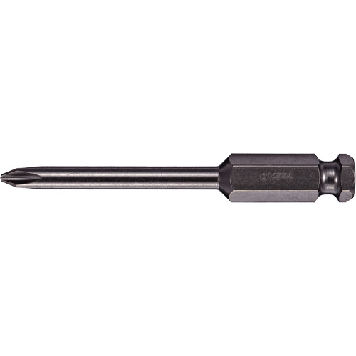 Embout pour outil &eacute;lectrique, Phillips, Embout #4, Prise 7/16", Longueur 3-1/2" Rock Safety Industrial Ltd