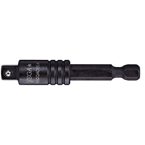 Quick Release Adapter & Extension, 1/4" Drive Size, 1/4" Male Size, Ball, 3" L Rock Safety Industrial Ltd