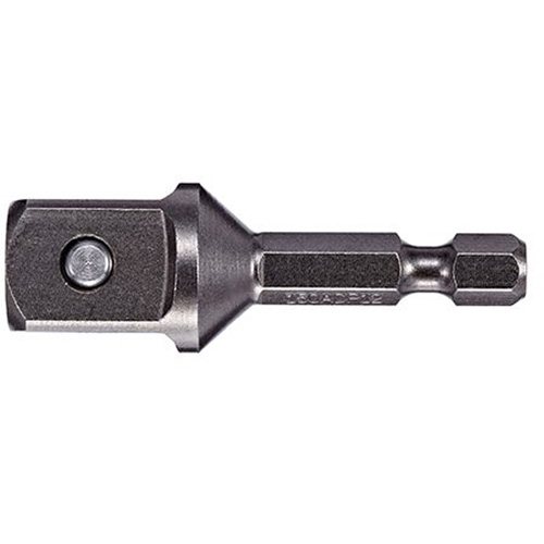 Adapter & Extension, 1/4" Drive Size, 1/2" Male Size, Ball, 2" L Rock Safety Industrial Ltd