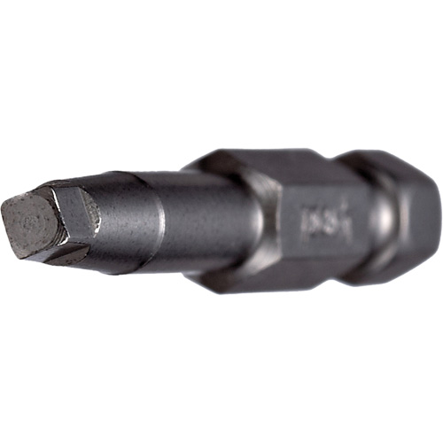Embout pour outil &eacute;lectrique, Carr&eacute;e, Embout #0, Prise 1/4", Longueur 2-3/4" Rock Safety Industrial Ltd