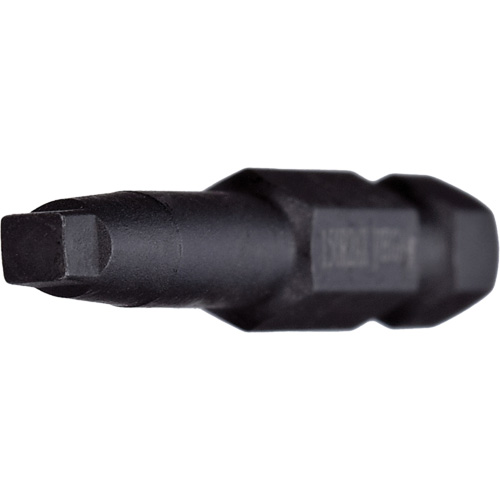 Embout extra dur pour outils &eacute;lectriques, Carr&eacute;e, Embout #3, Prise 1/4", Longueur 2" Rock Safety Industrial Ltd