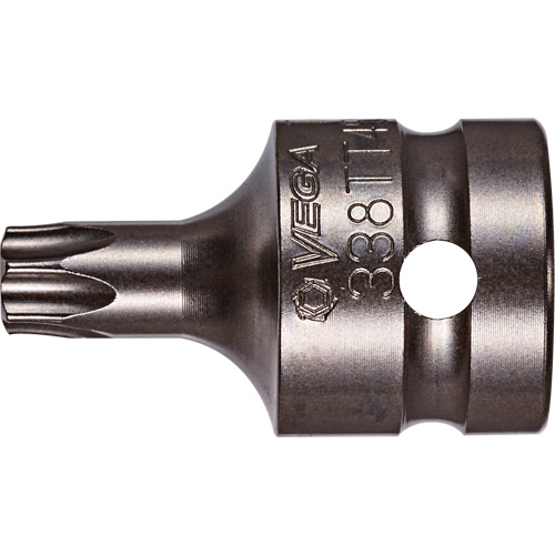 Socket Bit, Torx&reg; Tamper, 30 x 1-1/2" L, 1/2" Drive Rock Safety Industrial Ltd