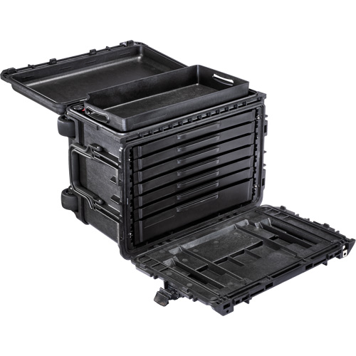 Gen 2 Mobile Tool Chest, 24" W, 6 Drawers, Black Rock Safety Industrial Ltd