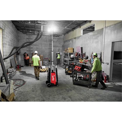 Tour d&eacute;clairage et chargeur MX Fuel Rocket, DEL, 27 000 lumens Rock Safety Industrial Ltd