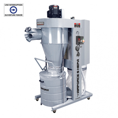 Cyclone d&eacute;poussi&eacute;reur, 35" x 65-1/2" x 91-5/8" Rock Safety Industrial Ltd