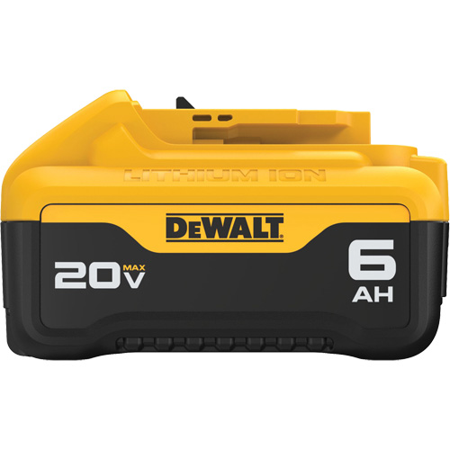 Max XR&reg; Premium Battery Pack, Lithium-Ion, 20 V, 6 Ah Rock Safety Industrial Ltd