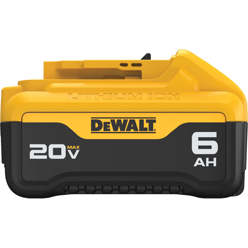 Max XR&reg; Premium Battery Pack, Lithium-Ion, 20 V, 6 Ah Rock Safety Industrial Ltd