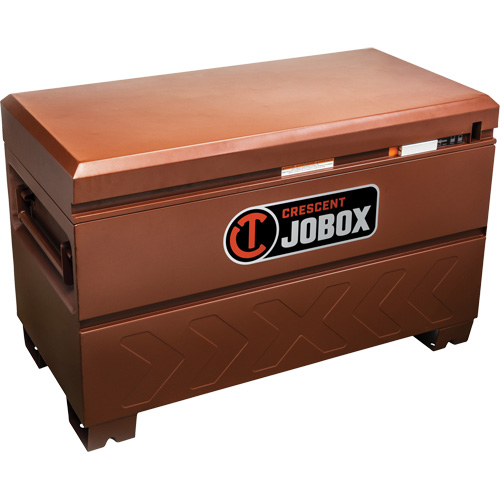 Site-Vault Chest, 48" x 24" x 30-3/4", Steel, Orange Rock Safety Industrial Ltd