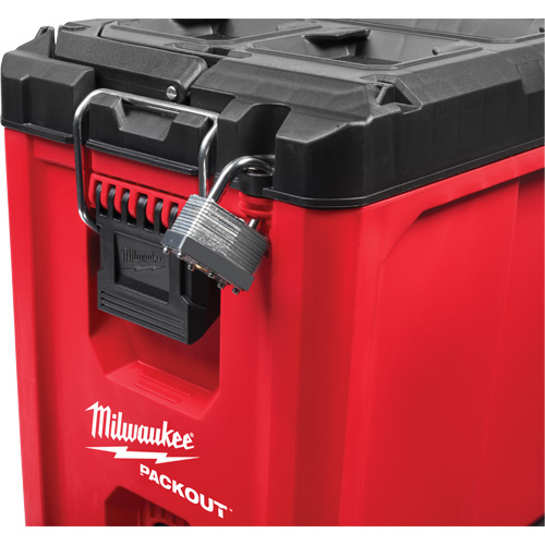 Coffre &agrave; outils compact Packout, 10" x 16-1/5" x 13", Noir/Rouge Rock Safety Industrial Ltd