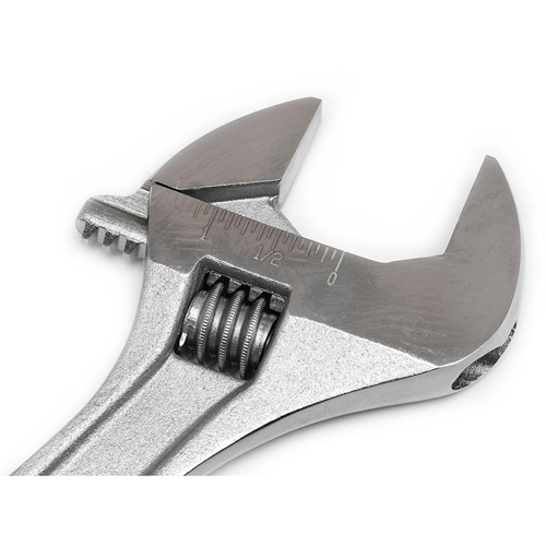 Cl&eacute; &agrave; molette — en boîte, 10" lo, la max. 1-5/16"/34 mm, Chrome Rock Safety Industrial Ltd
