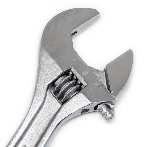 Cl&eacute; &agrave; molette — en sac, 8" lo, la max. 1-1/8"/29 mm, Chrome Rock Safety Industrial Ltd