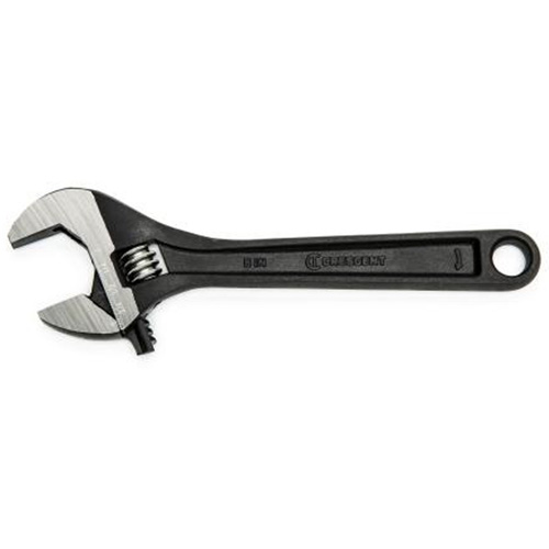 Adjustable Wrench, 6" L, 15/16" Max Width, Black Oxide Rock Safety Industrial Ltd