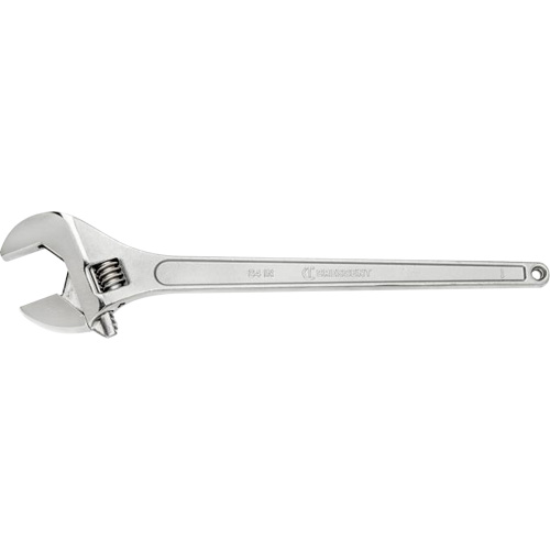 Adjustable Wrench, 24" L, 2-7/16" Max Width, Chrome Rock Safety Industrial Ltd