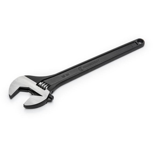 Adjustable Wrench, 15" L, 1-2/3" Max Width, Black Rock Safety Industrial Ltd