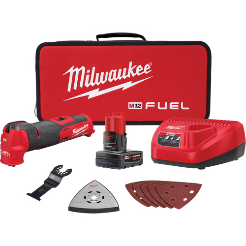 M12 Fuel Oscillating Multi-Tool Kit, 12 V, Lithium-Ion Rock Safety Industrial Ltd