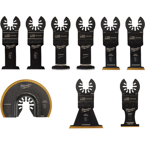 Ensemble de lames &agrave; usage g&eacute;n&eacute;ral Open-Lok pour outil polyvalent Rock Safety Industrial Ltd