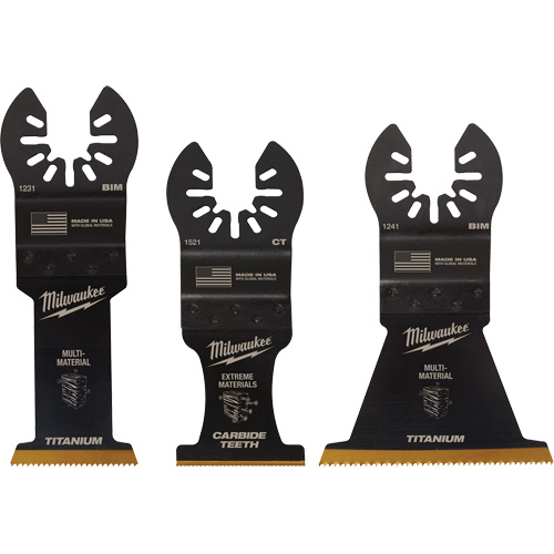 Ensemble de lames pour coupe de mat&eacute;riaux multiples Open-Lok pour outil polyvalent Rock Safety Industrial Ltd