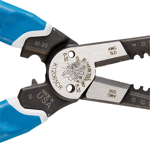 Outil polyvalent Klein-Kurve pour d&eacute;nuder, couper et sertir les fils, 8-1/4" lo, 8 - 20 AWG Rock Safety Industrial Ltd