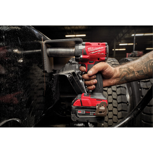Cl&eacute; &agrave; chocs compacte M18 Fuel avec anneau de friction (outil seulement), 18 V, Mandrin 3/8" Rock Safety Industrial Ltd