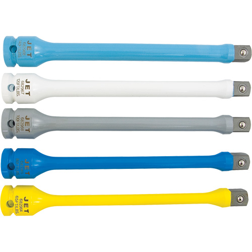 JTLE-5S Jeu de rallonges limiteurs de couple pour cl&eacute; &agrave; chocs, Prise 1/2", Couple de 65 lb-pi/80 lb-pi/100 lb-pi/120 lb-pi/140 lb-pi, Multiple Rock Safety Industrial Ltd