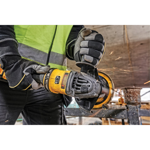 Ensemble de meuleuse sans balai FlexVolt Max avec frein antirecul, Roue de 4-1/2" - 6", 60 V Rock Safety Industrial Ltd