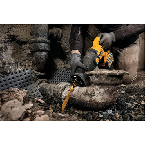Scie alternative sans balai Max FlexVolt (outil seulement), 60 V, Lithium-ion Bloc-pile, 0-3000 coups/min Rock Safety Industrial Ltd