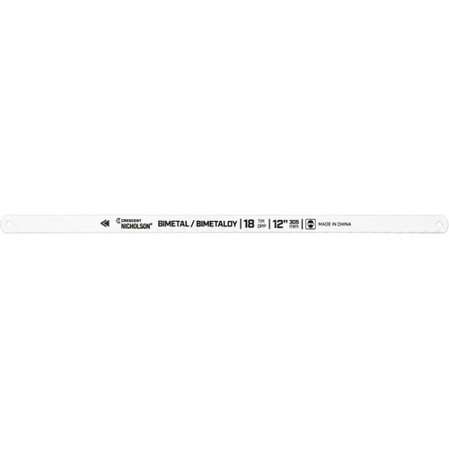 Lames pour scie &agrave; m&eacute;taux Bi-Metaloy, Bim&eacute;tal, 12" lo, 18 dents par pouce Rock Safety Industrial Ltd