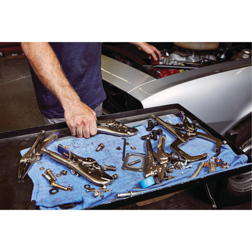 Pince-&eacute;tau avec coupe-fil Vise-Grip Fast Release 6LN, Longueur 6", Bec long Rock Safety Industrial Ltd