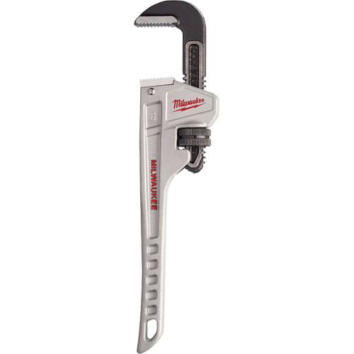 Cl&eacute; &agrave; tuyau, Cap des m&acirc;choires 1-1/2", Longueur 10", Prise Ergonomique Rock Safety Industrial Ltd