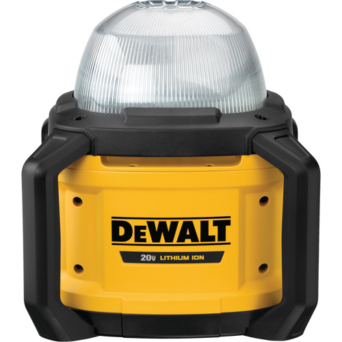 Baladeuse polyvalent sans fil Tool Connect 20V Max, DEL, 5000 lumens, Boîtier en Plastique Rock Safety Industrial Ltd