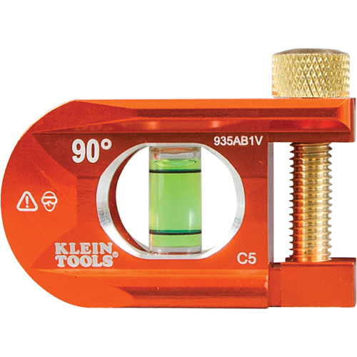 Niveau ACCU-BEND, 2,5" lo, Aluminium, 1, Non magn&eacute;tique Rock Safety Industrial Ltd