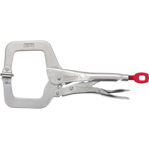 Swivel Locking C-Clamp, 11" (279 mm) Capacity Rock Safety Industrial Ltd