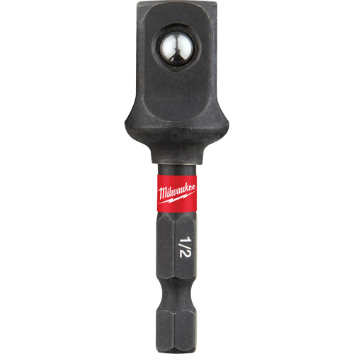 Adaptateur de douille &agrave; chocs Shockwave, 1/4" Prise, Dimension m&acirc;le 1/2", Sph&eacute;rique, 2" lo Rock Safety Industrial Ltd