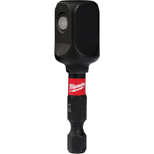 Adaptateur de douille &agrave; chocs Shockwave, 1/4" Prise, Dimension m&acirc;le 1/2", Sph&eacute;rique, 2" lo Rock Safety Industrial Ltd