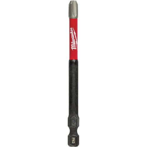 Shockwave Impact Duty Screwdriver Bit, Phillips, #3 Tip, 1/4" Drive Size, 3-1/2" Length Rock Safety Industrial Ltd