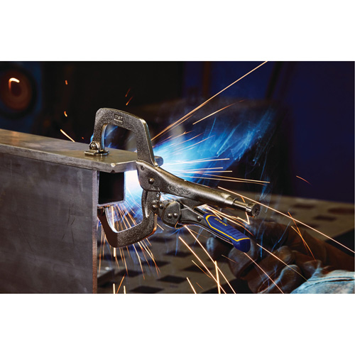 Pince-&eacute;tau avec patins pivotants Vise Grip Fast Release, Longueur 11", Pinces serre-joints Rock Safety Industrial Ltd