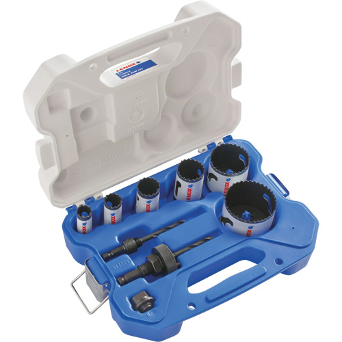 Plumber Bi-Metal Hole Saw Set, 9 Pieces Rock Safety Industrial Ltd