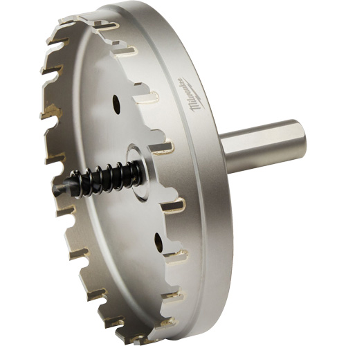 One-Piece Carbide Hole Cutters, 4", 3/16" Depth of Cut Rock Safety Industrial Ltd