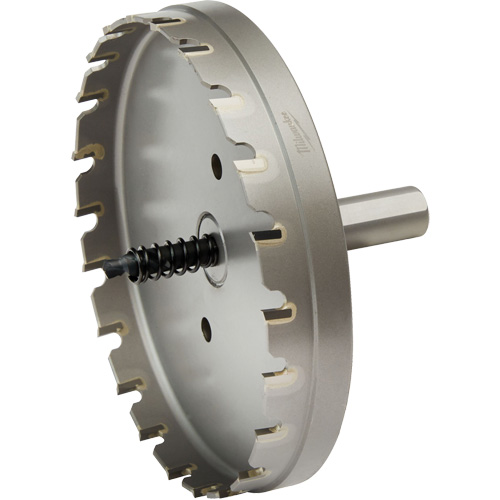 One-Piece Carbide Hole Cutters, 4-1/2", 3/16" Depth of Cut Rock Safety Industrial Ltd