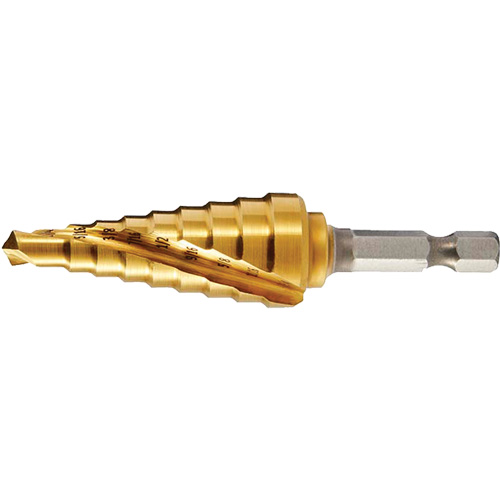 DRILLCO #3 Step Drill, 3/16" - 7/8" , 1/16" Increments Rock Safety Industrial Ltd