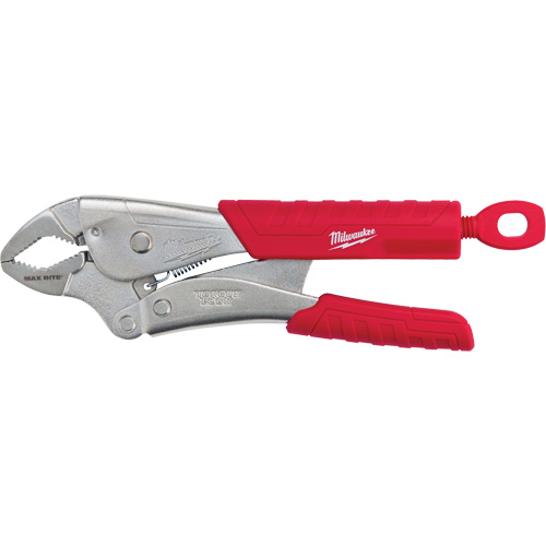 Pince-&eacute;tau Torque Lock MaxBite, Longueur 10", M&acirc;choire courb&eacute;e Rock Safety Industrial Ltd