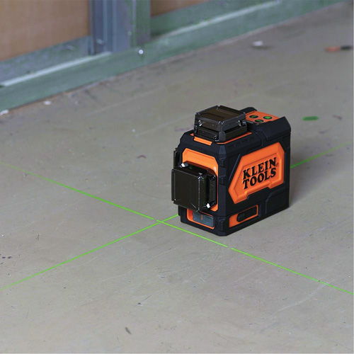 Niveau laser planaire vert auto-nivelant rechargeable Rock Safety Industrial Ltd
