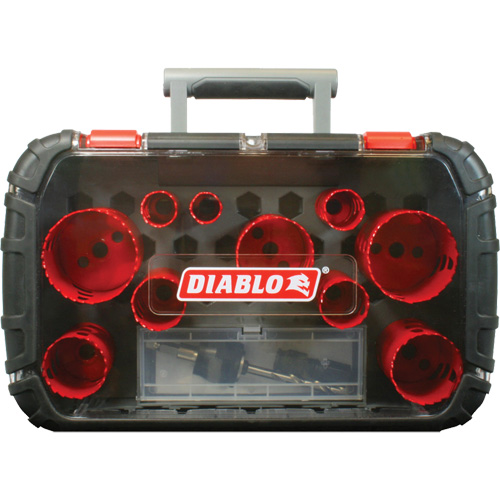 General Purpose Bi-Metal Hole Saw Set, 14 Pieces Rock Safety Industrial Ltd